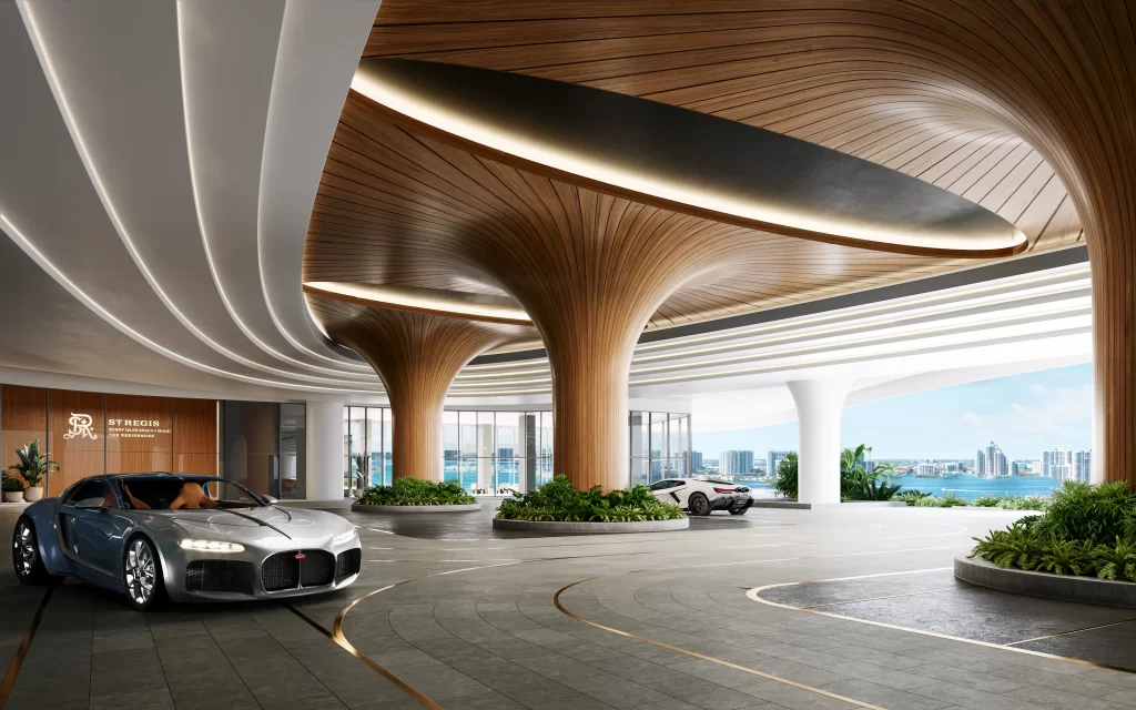 Arrival at The St. Regis Residences in Sunny Isles Beach Arrival at The St. Regis Residences in Sunny Isles Beach